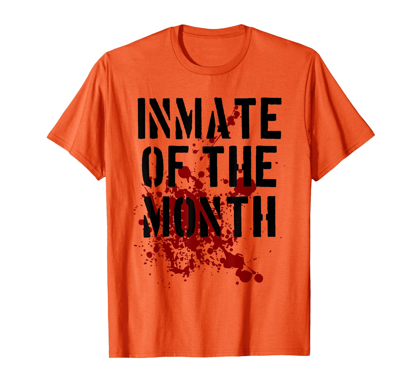 Inmate T Shirt Prisoner Outfit Inmate of the Month