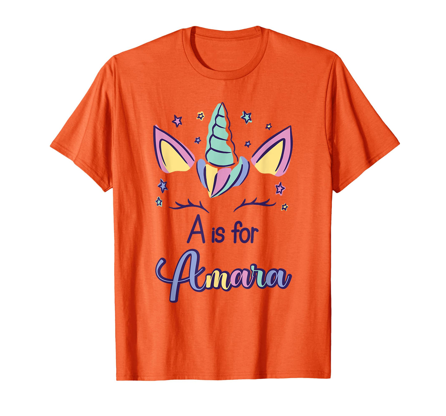 First Name Amara Personalized A Is For Amara T-Shirt