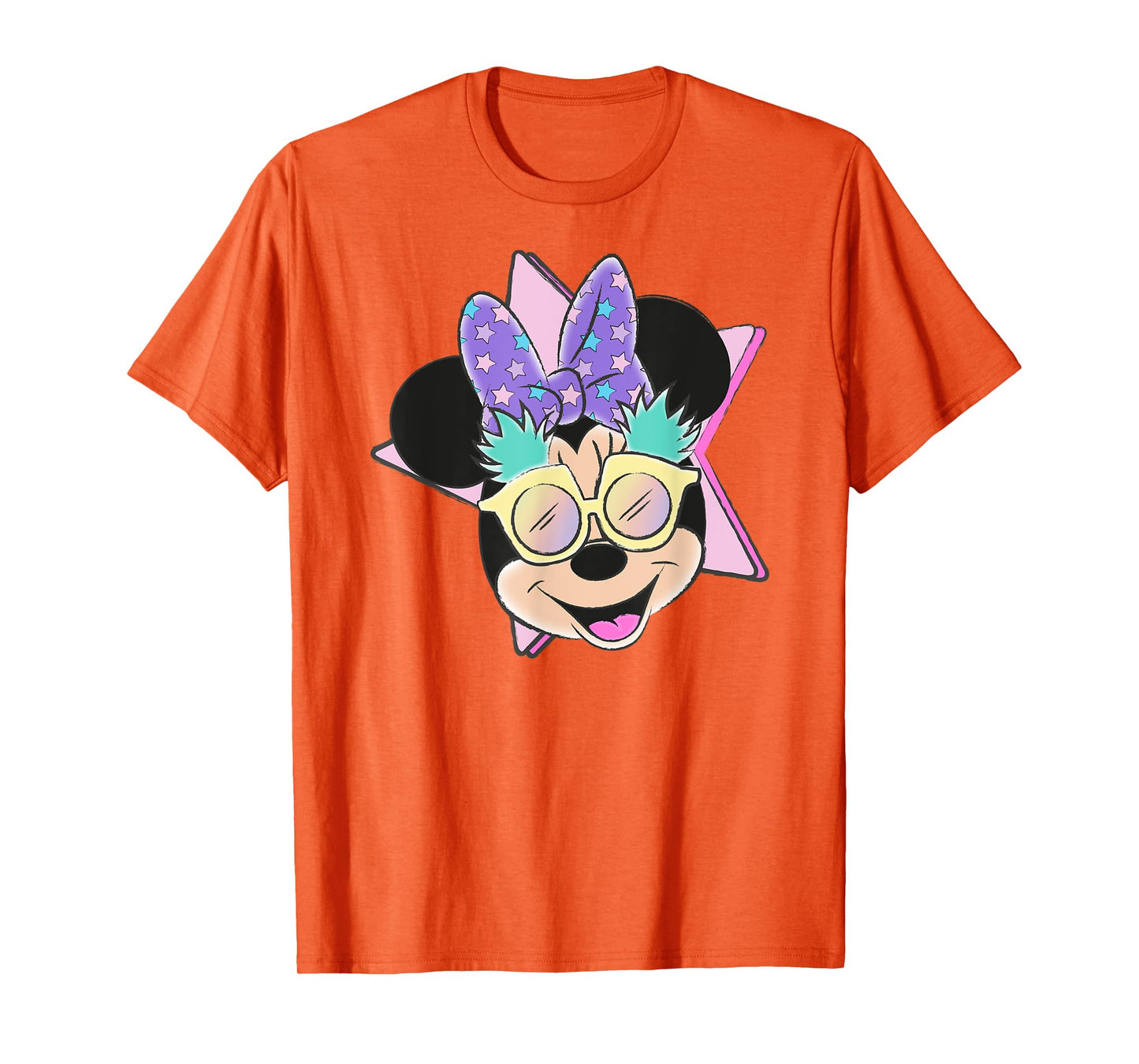 Minnie Mouse - Summer Pineapple Sunglasses With Stars T-Shirt