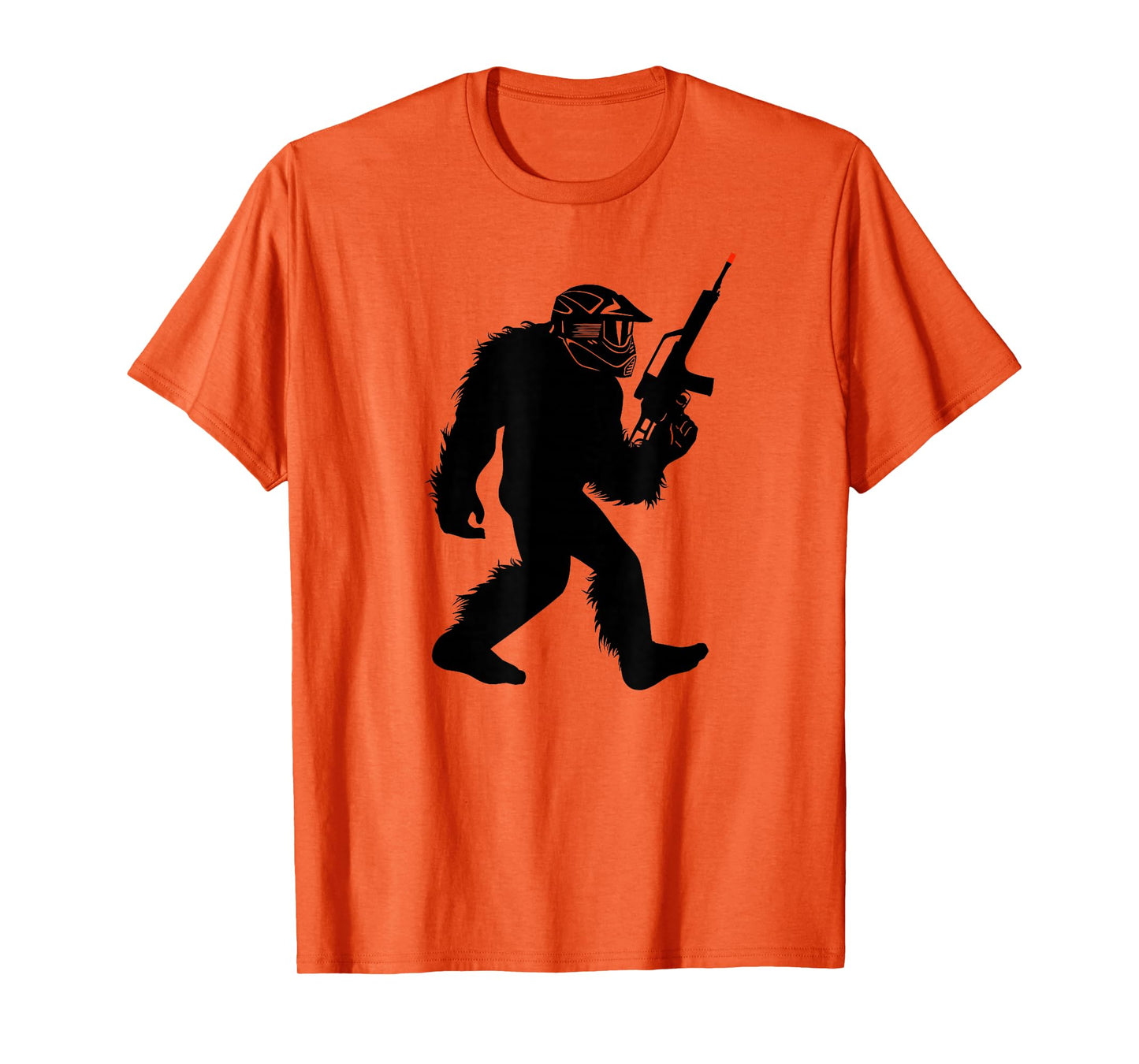 Bigfoot Airsoft T-Shirt, Sasquatch Airsofting Tee Apparel T-Shirt