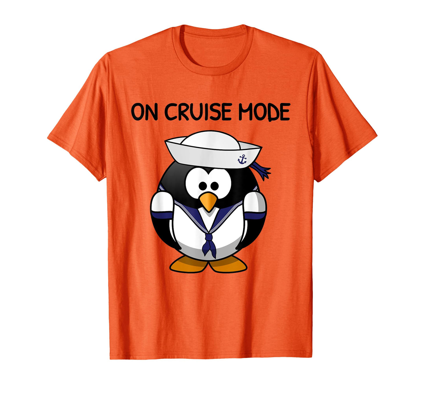 On Cruise Mode Cute Vacation Penguin T-Shirt