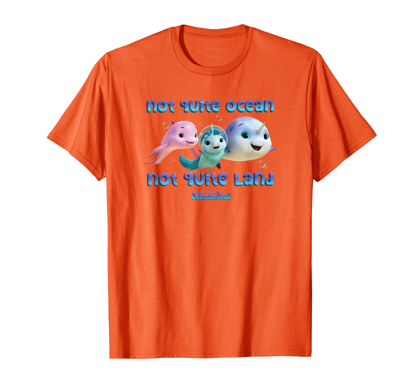 DreamWorks Not Quite Narwhal Ocean Land T-Shirt