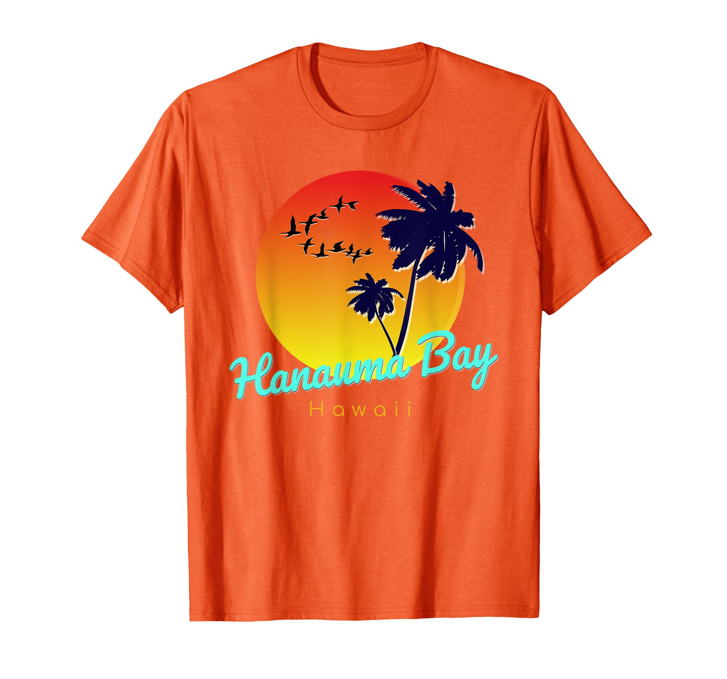 Hanauma Bay tshirt | Hawaii surfing beach tee T-Shirt
