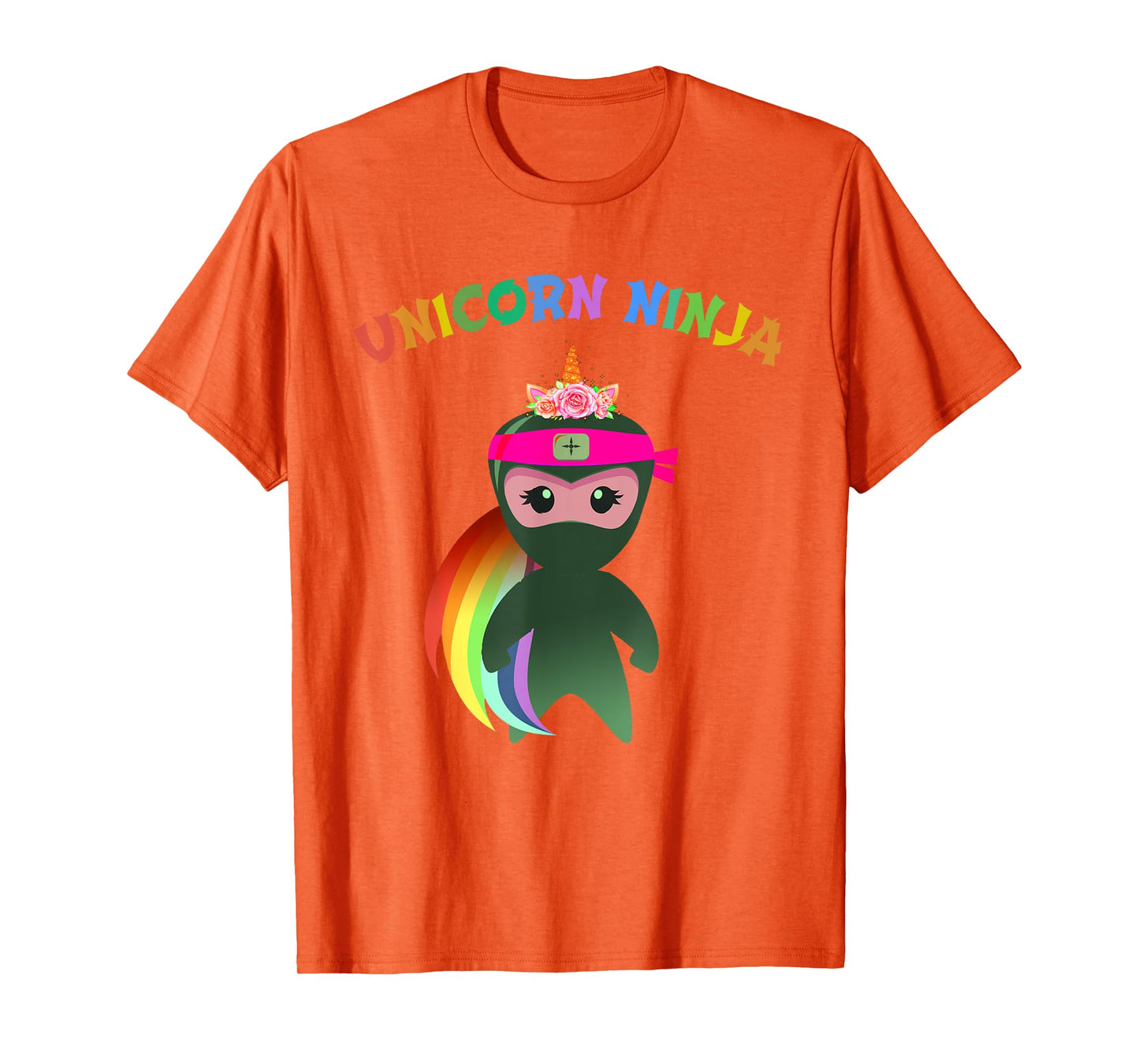 Funny Unicorn Ninja Disguise Spy Girls Kids Teachers Squad T-Shirt