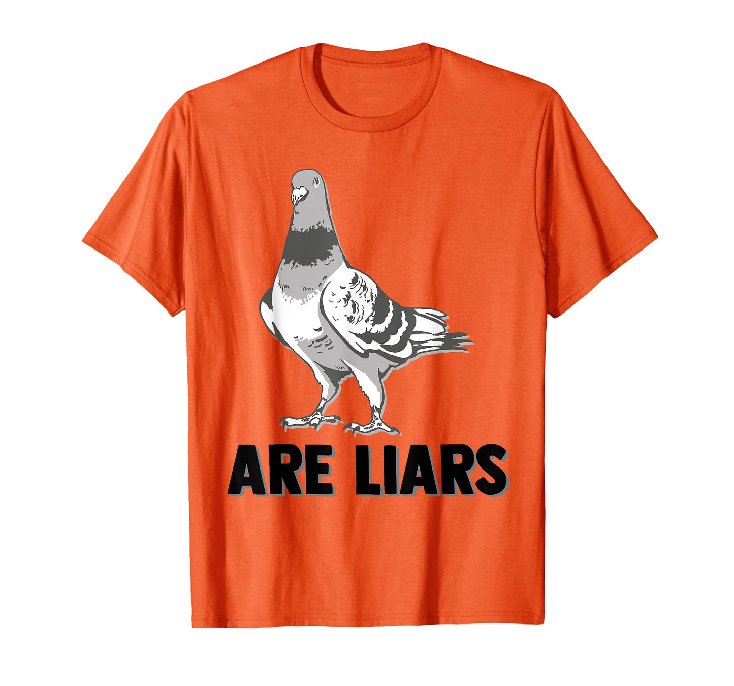 Pigeons Are Liars Aren't Real Spies Birds Pun T-Shirt