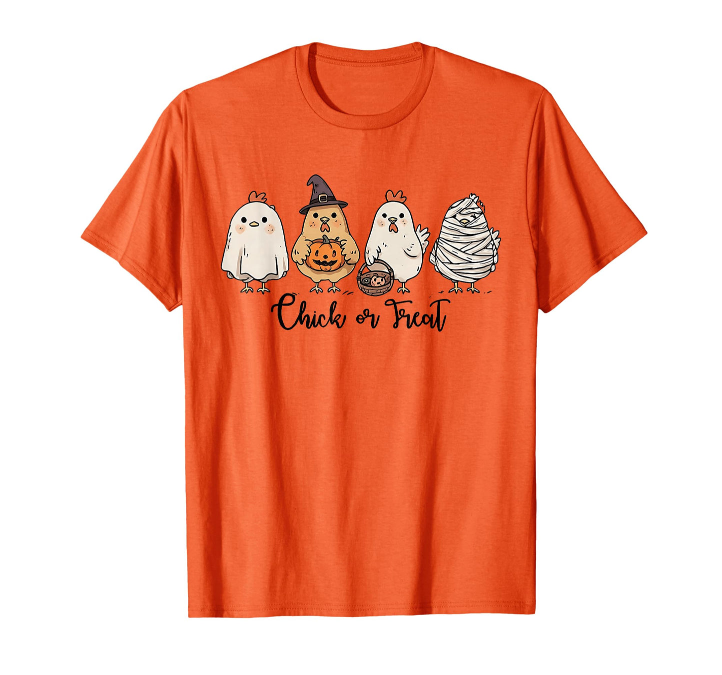 Halloween Chicken Skeleton Chick Or Treat Spooky Season T-Shirt