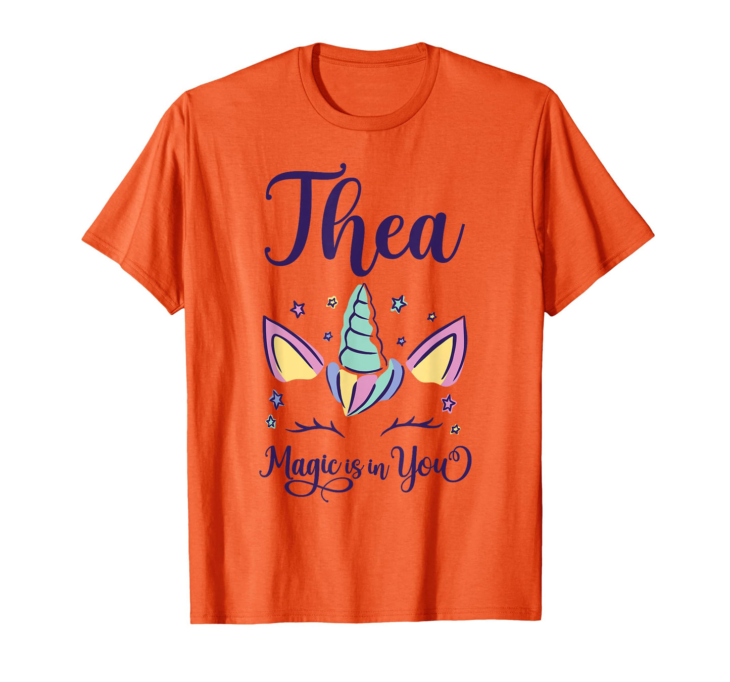 First Name Thea Personalized I Love Thea T-Shirt