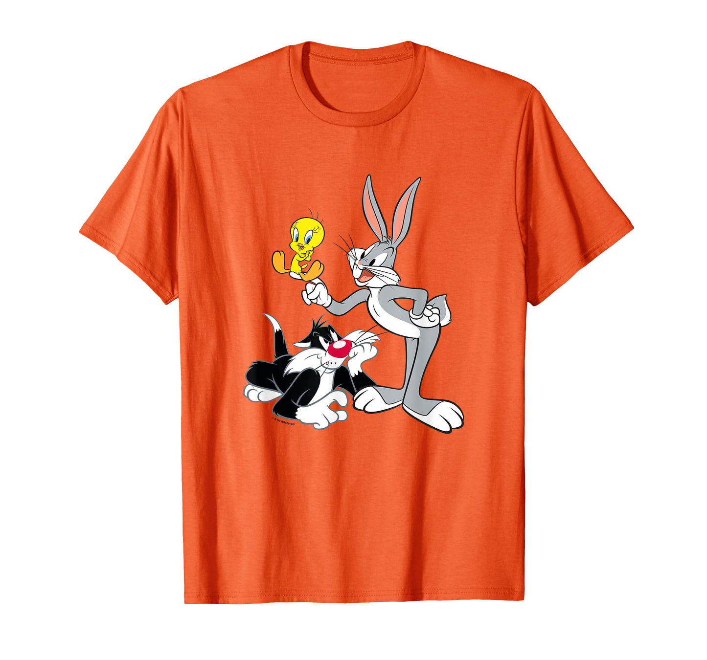 Looney Tunes Sylvester Tweety & Bugs Hanging Out T-Shirt