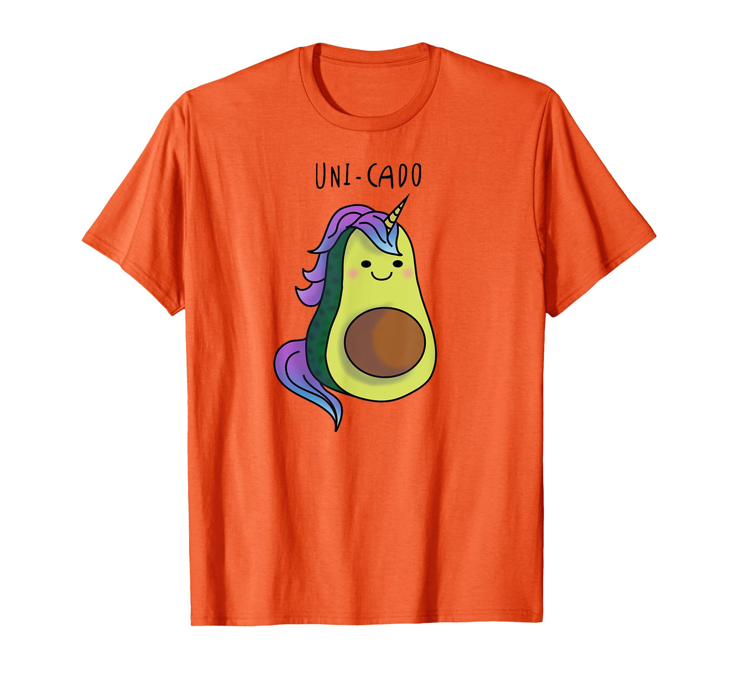Uni Cado - Unicorn Avocado Vegan Birthday Christmas gift T-Shirt
