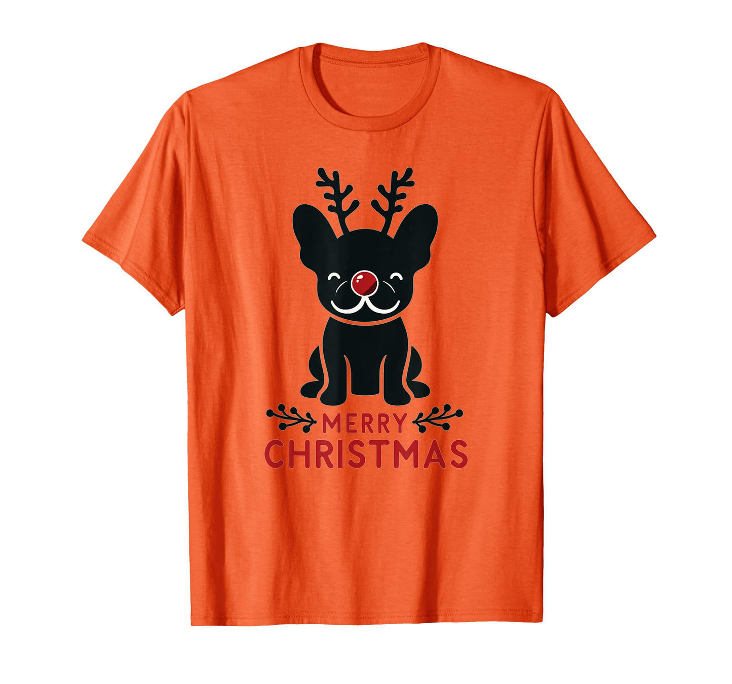 French Bulldog Merry Christmas Winter Dogs Christmas T-Shirt