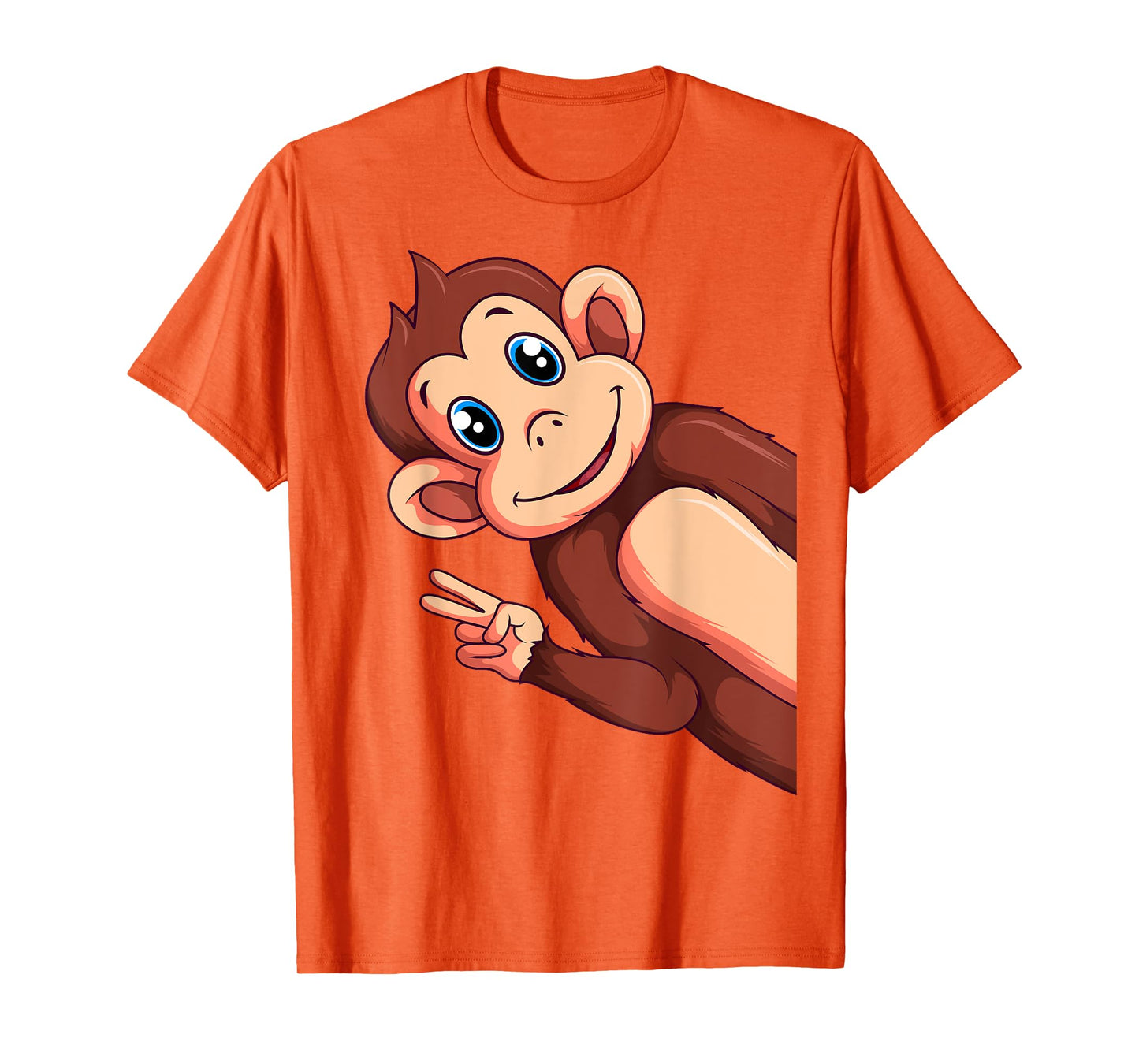 Monkey Lover Boys Girls Kids Women T-Shirt