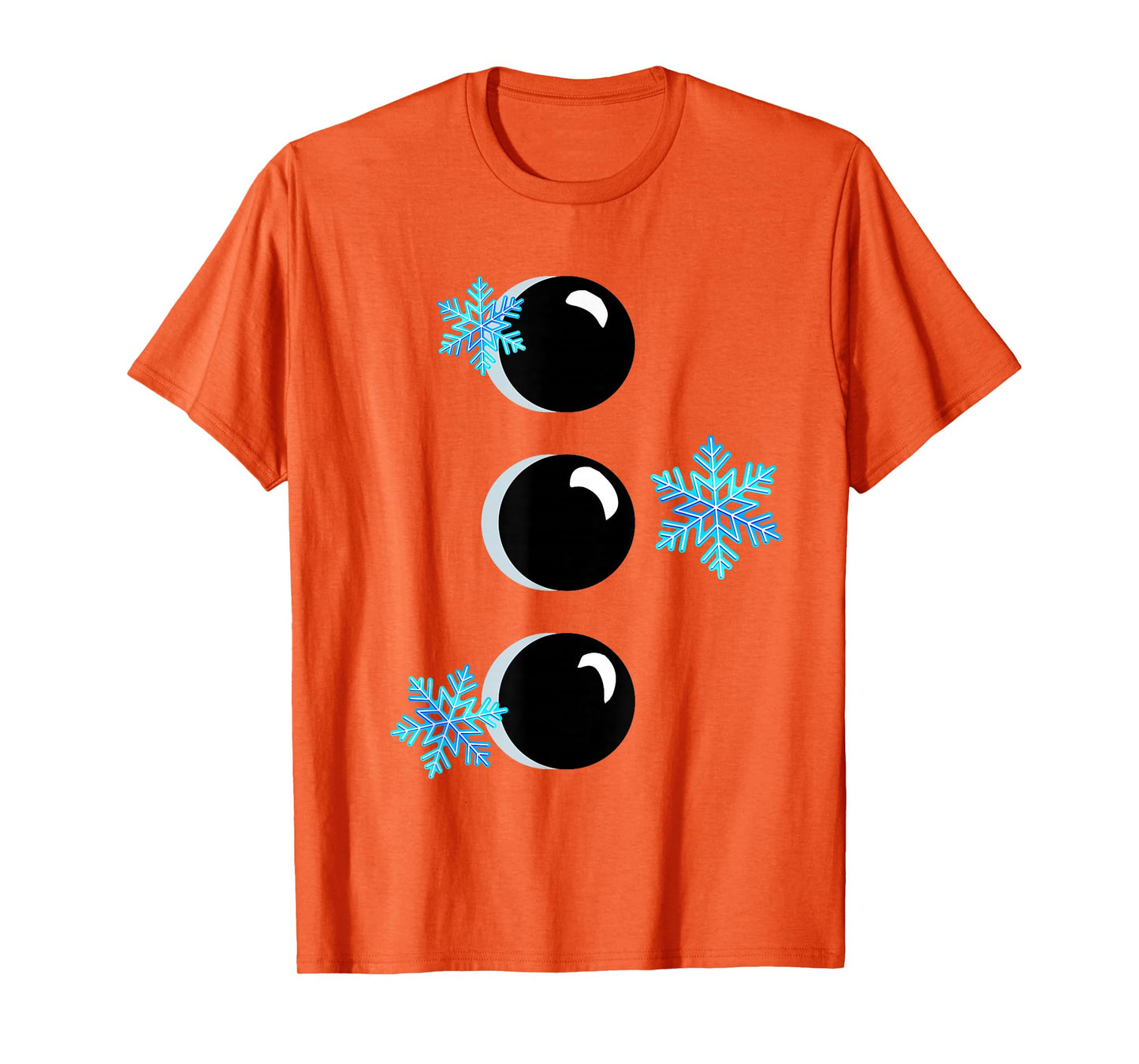 Winter Snowman Christmas Xmas Costumes Men Women T-Shirt