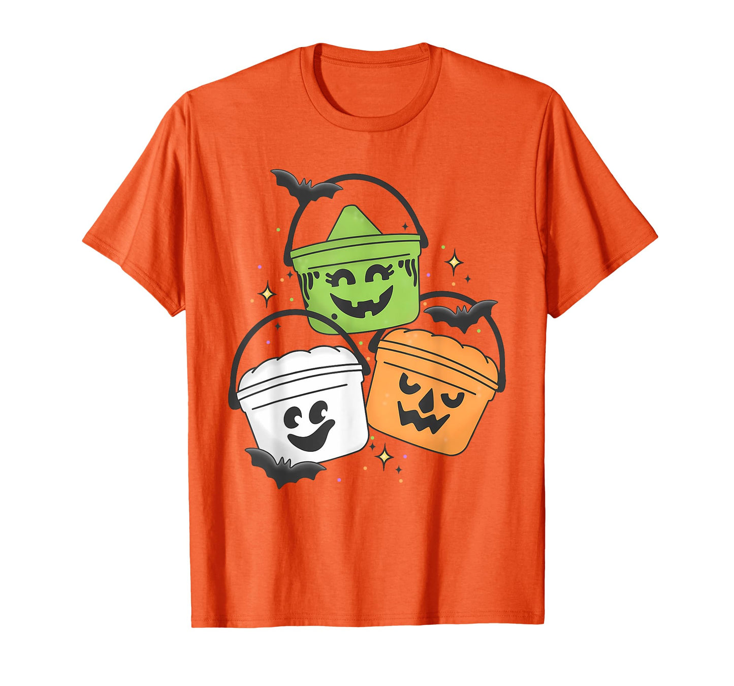 Funny Retro Vintage Spooky Chicken Nuggets Pumpkin Halloween T-Shirt