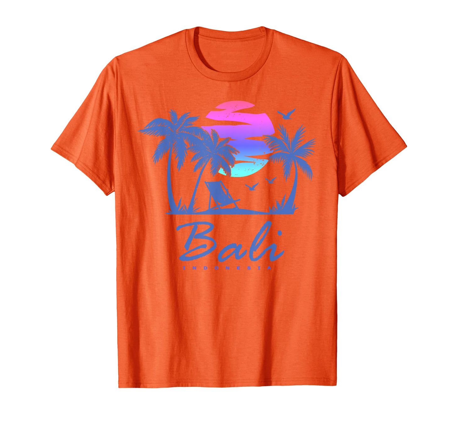 BALI INDONESIA Beach Vacation Spring Break Honeymoon Vintage T-Shirt
