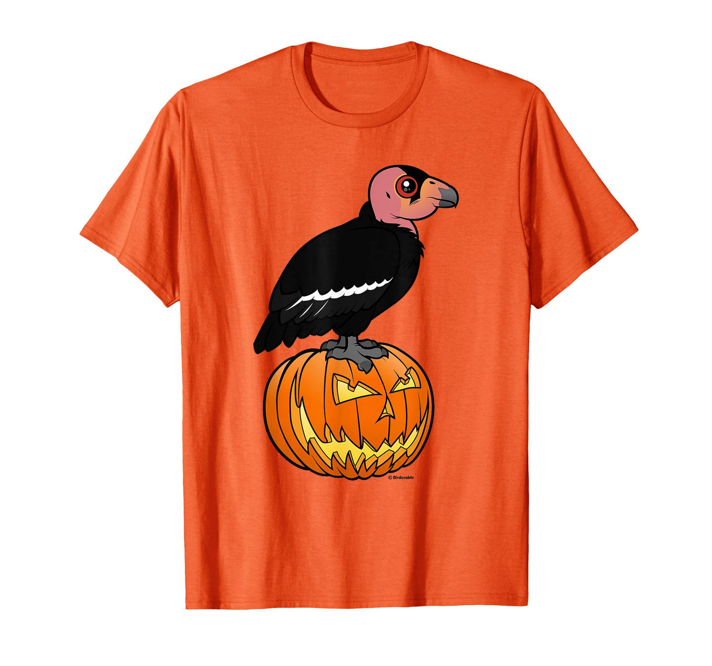 Funny California Condor Halloween Festive Birdorable Design T-Shirt