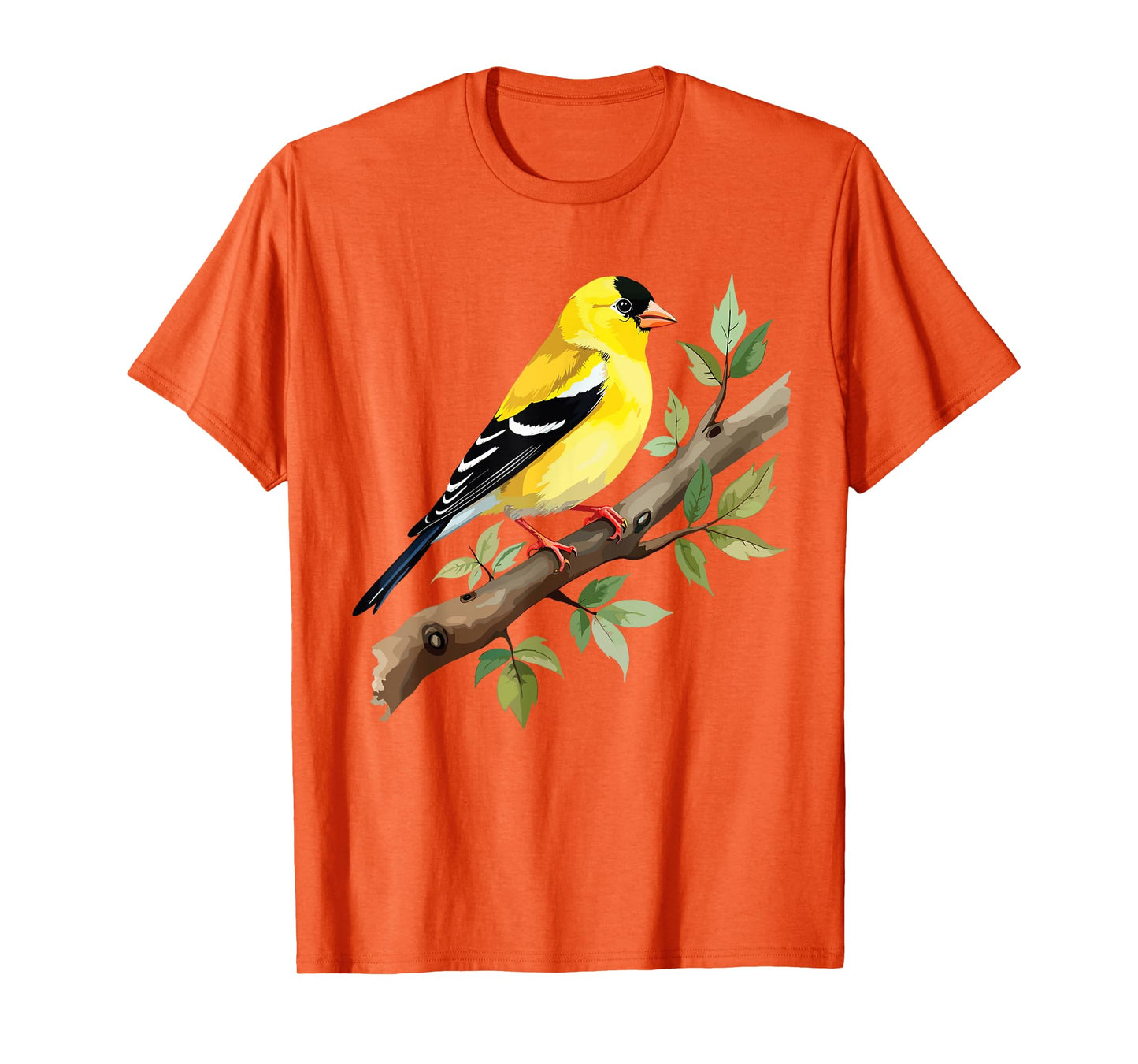 Goldfinch Perched, American Goldfinch T-Shirt