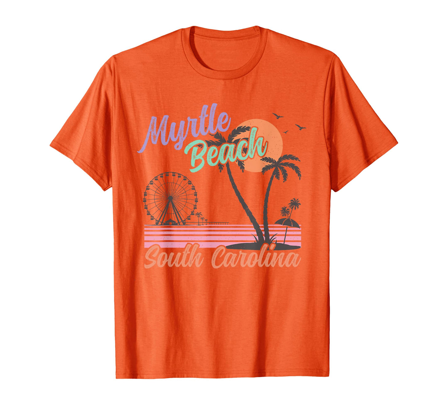Vintage Myrtle Beach South Carolina Womens Souvenir T-Shirt