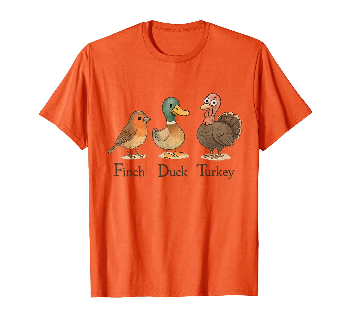Subtle Bird Anti Trump Shirt Retro Bird Finch Duck Turkey T-Shirt