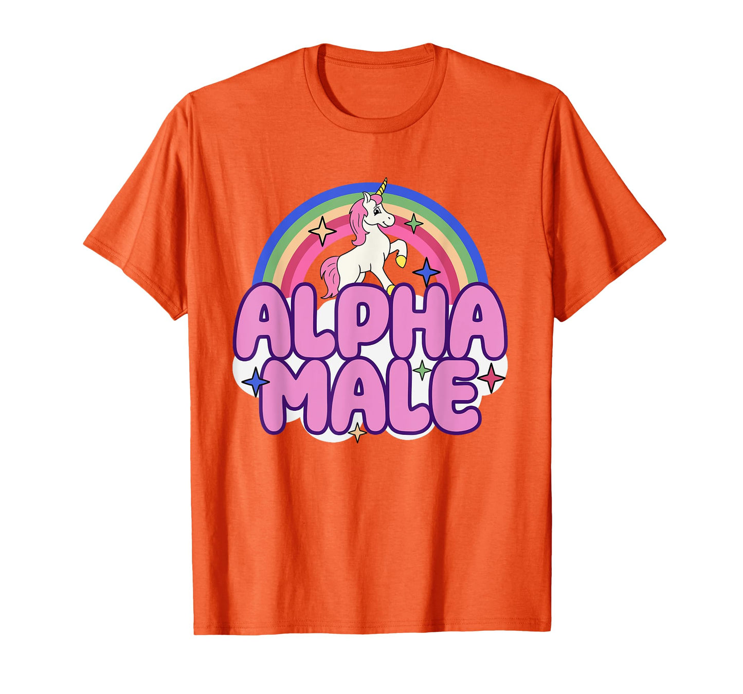 Ironic Alpha Male Unicorn Funny Sarcastic Hilarious Meme T-Shirt