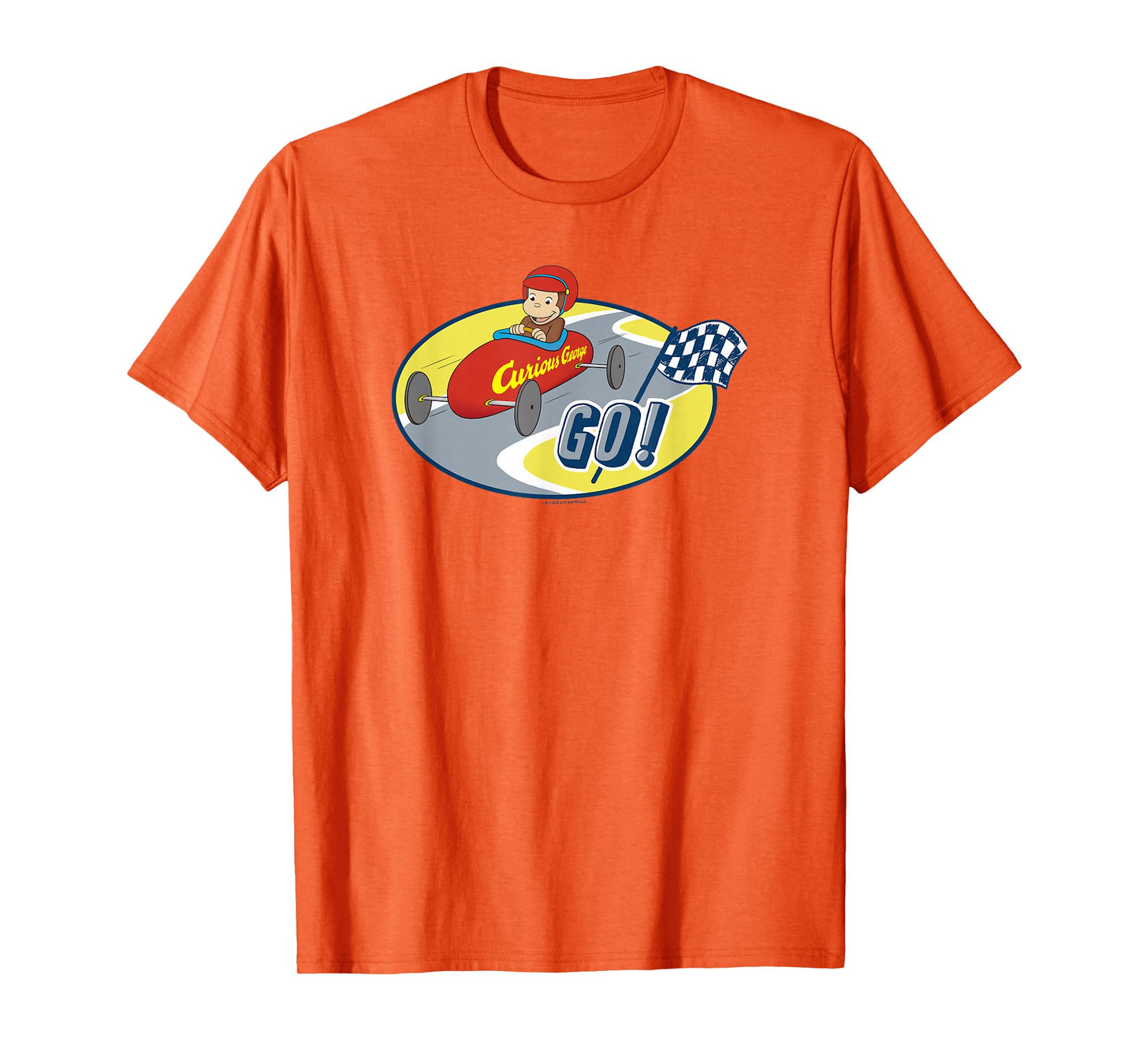 Curious George Go-Kart Racing George T-Shirt
