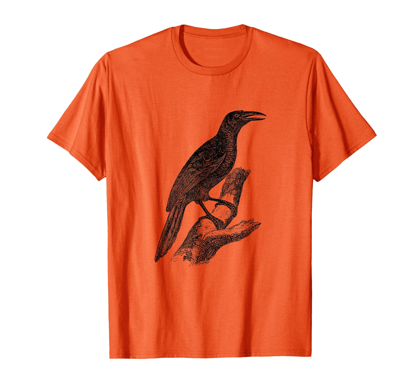 Common Grackle Bird Print T-Shirt