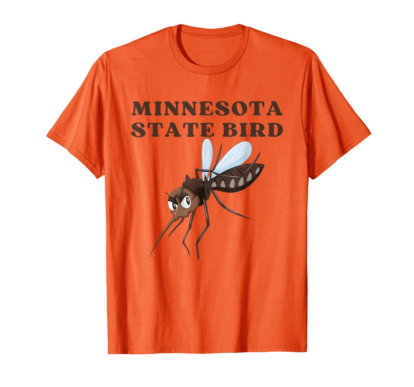 Funny Mosquito Minnesota State Bird T-Shirt