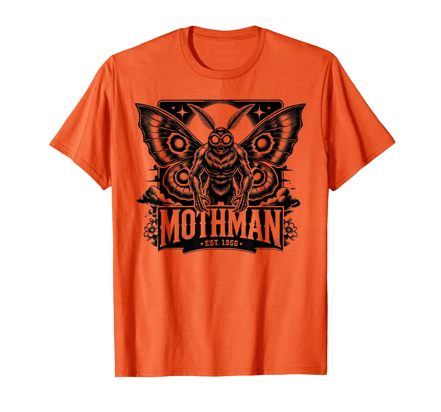 Mothman Research Team Cryptid Cryptozoology Moth Man Hunter T-Shirt