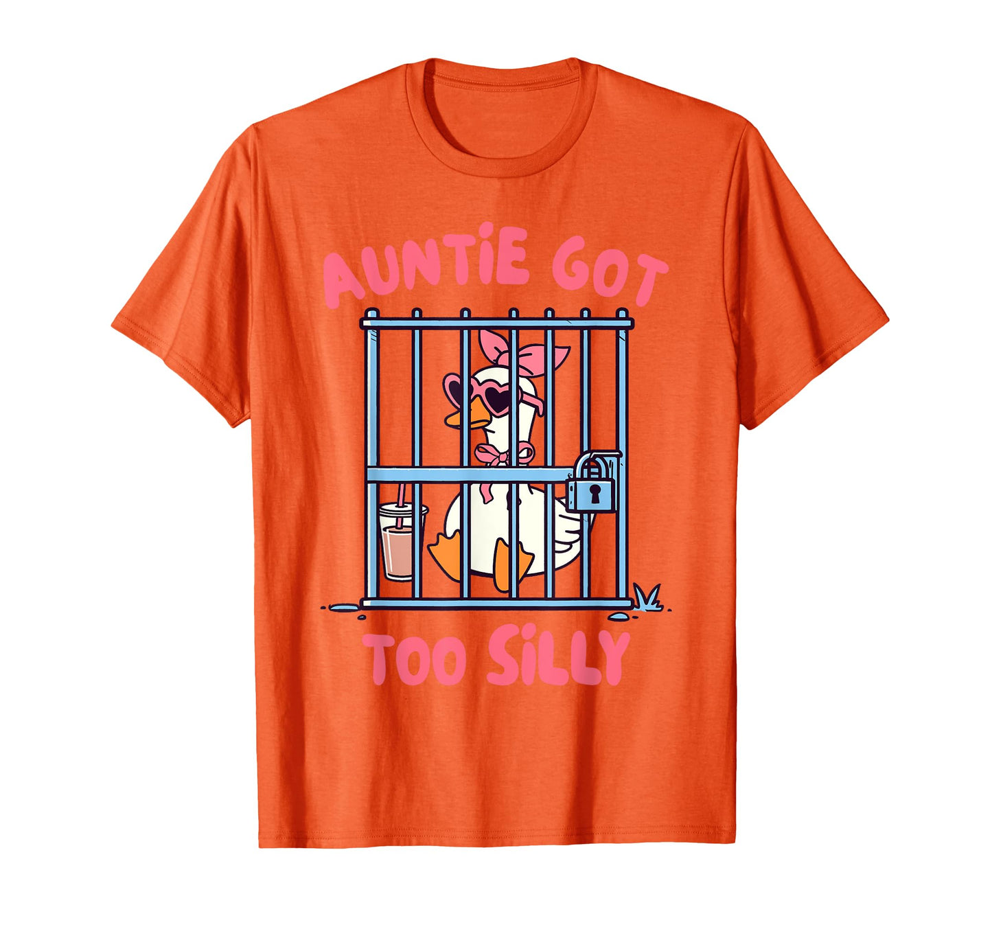 Silly Goose Silly Gang Blessed Aunt Auntie Got Too Silly T-Shirt