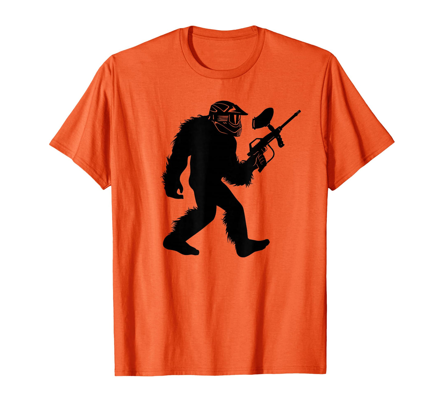 Bigfoot Paintball T-Shirt, Sasquatch Paintballer Tee Apparel T-Shirt