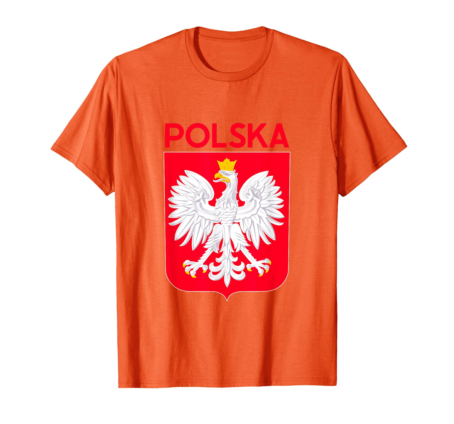 Polska Eagle Emblem Poland Flag Polish Culture Pierogi Gift T-Shirt