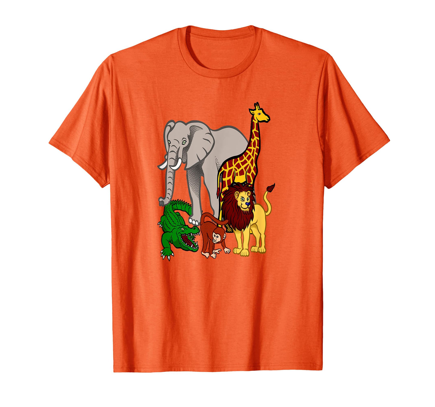 Zoo Animals Shirt Wildlife Birthday Party A Day At The Zoo T-Shirt