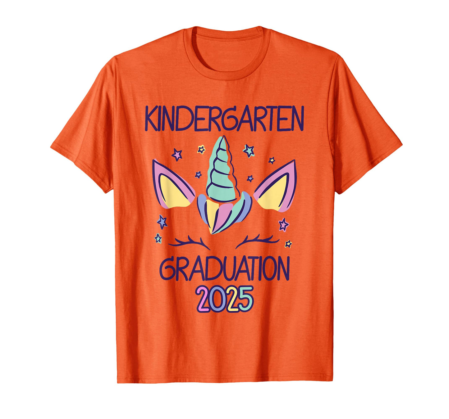 Kindergarten Graduation 2025 Unicorn Kindergarten Grad T-Shirt