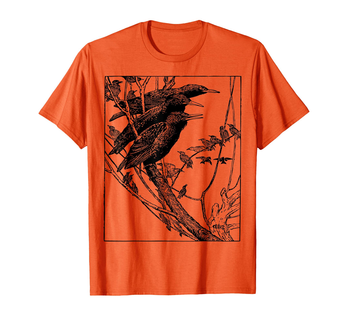 Starling Birds Birdwatcher T-Shirt