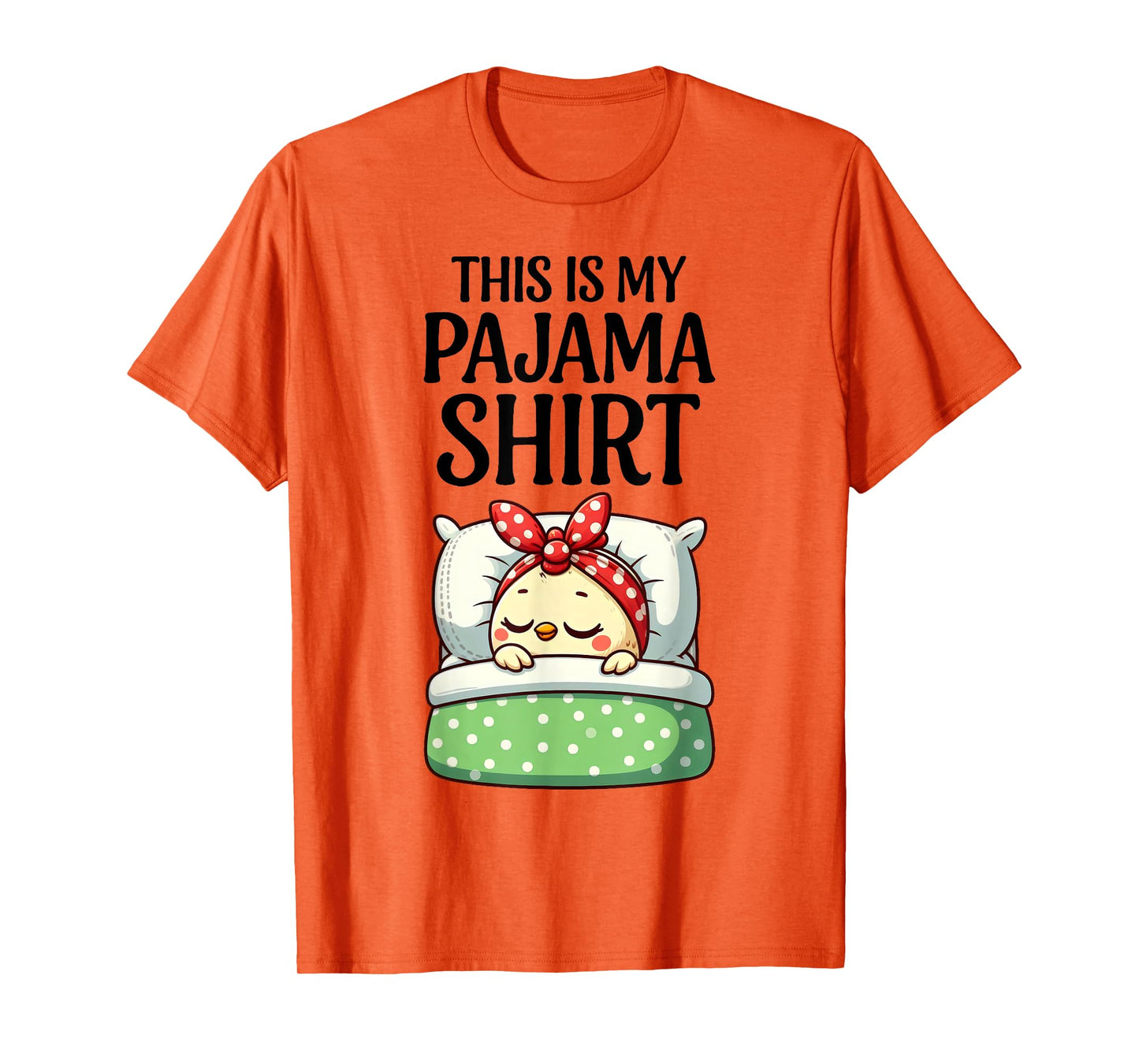 Official Chicken Sleep Pajama Sleepover Party Sleepwear T-Shirt