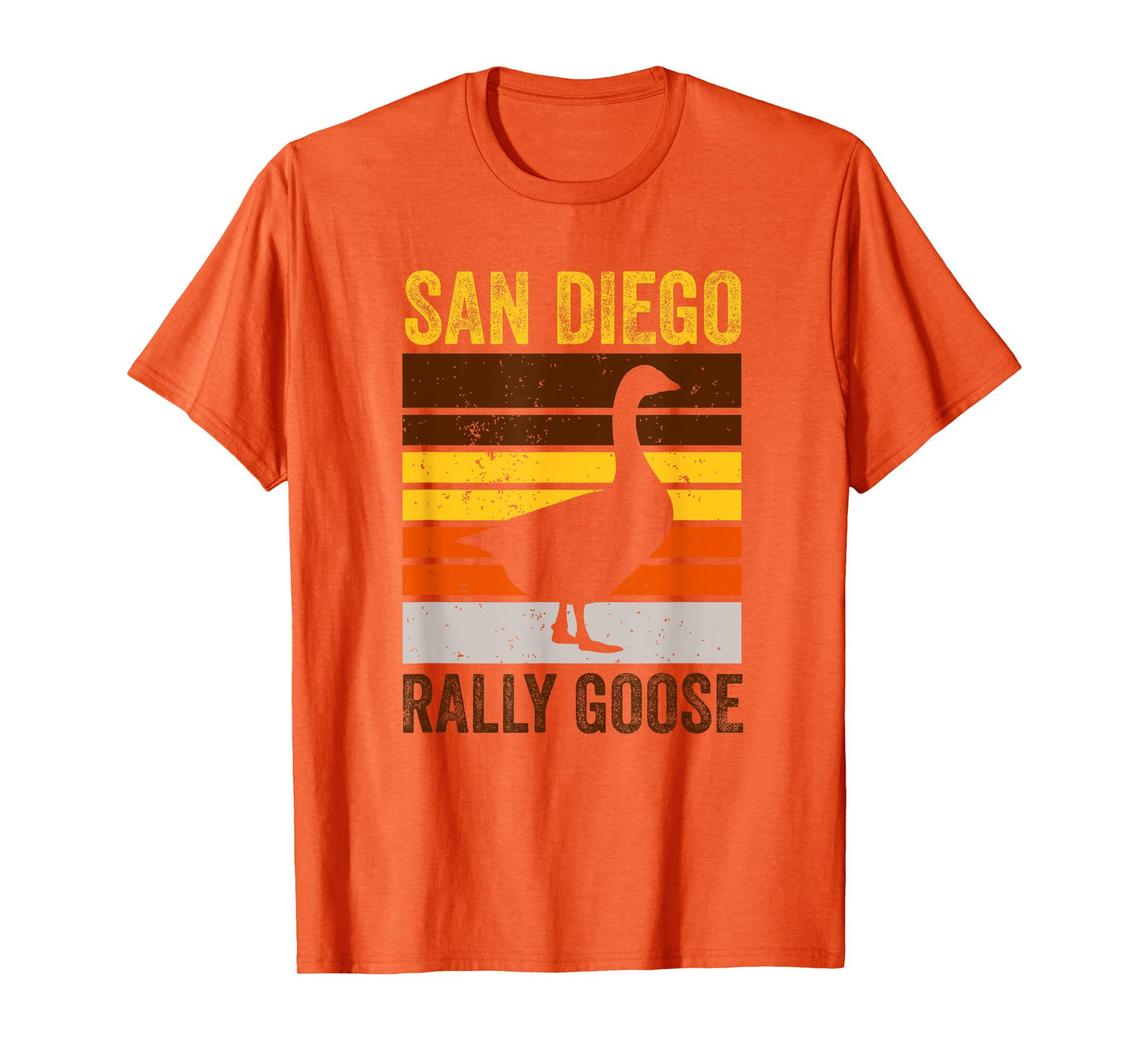San Diego Rally Goose Funny Meme Bird Feathers Geese Fowl T-Shirt