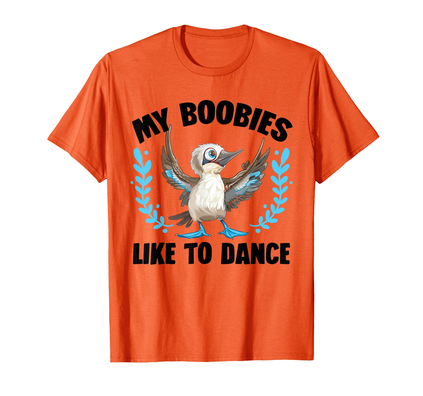 Boobie Bird Plush Seabird Stuffed Animal Blue Footed Booby T-Shirt