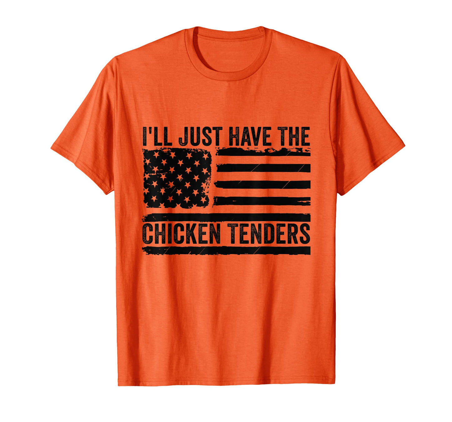 I'll Just Have The Chicken Tenders Apparel Unisex-Adults, Unisex-Kids Chicken Lovers T-Shirt Grey Small Modern Classic Crew Neck Short Sleeve T-Shirt