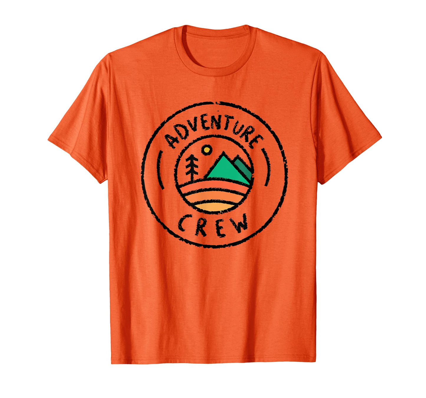 Camping Matching Shirts for Family Camper Adventure Crew T-Shirt
