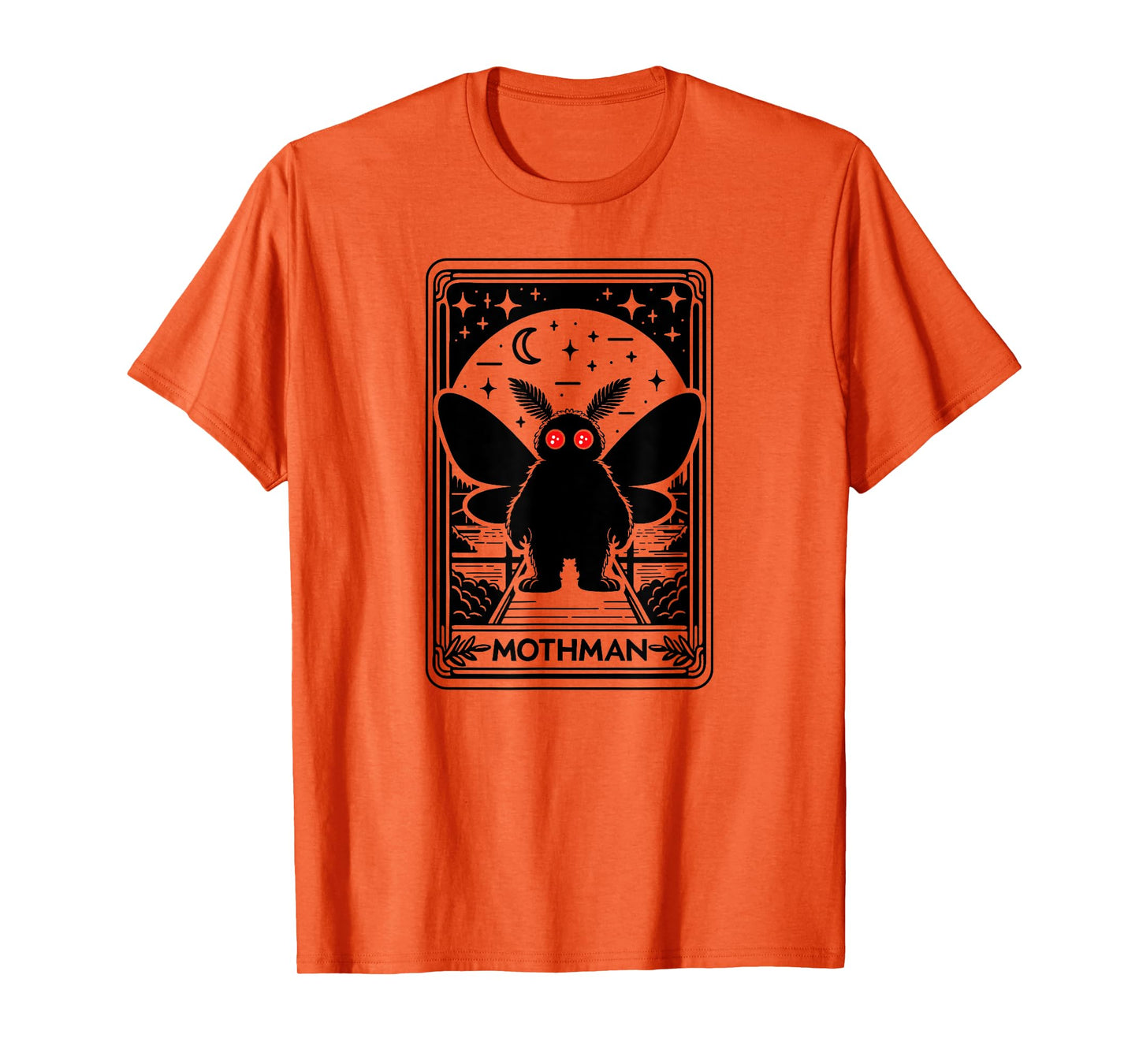 Mothman Shirt Tarot Card Cryptid Cryptozoology Cute Mothman T-Shirt