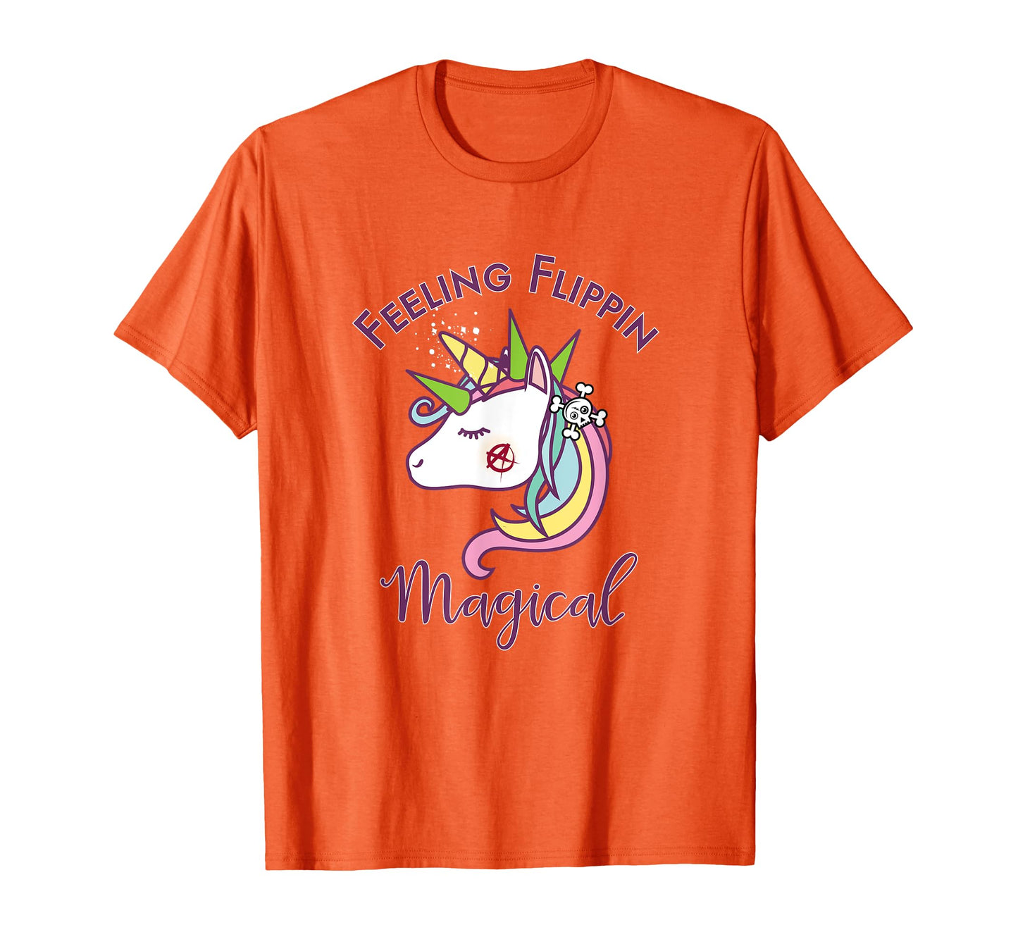 Punk Rock Anarchy Unicorn T-Shirt