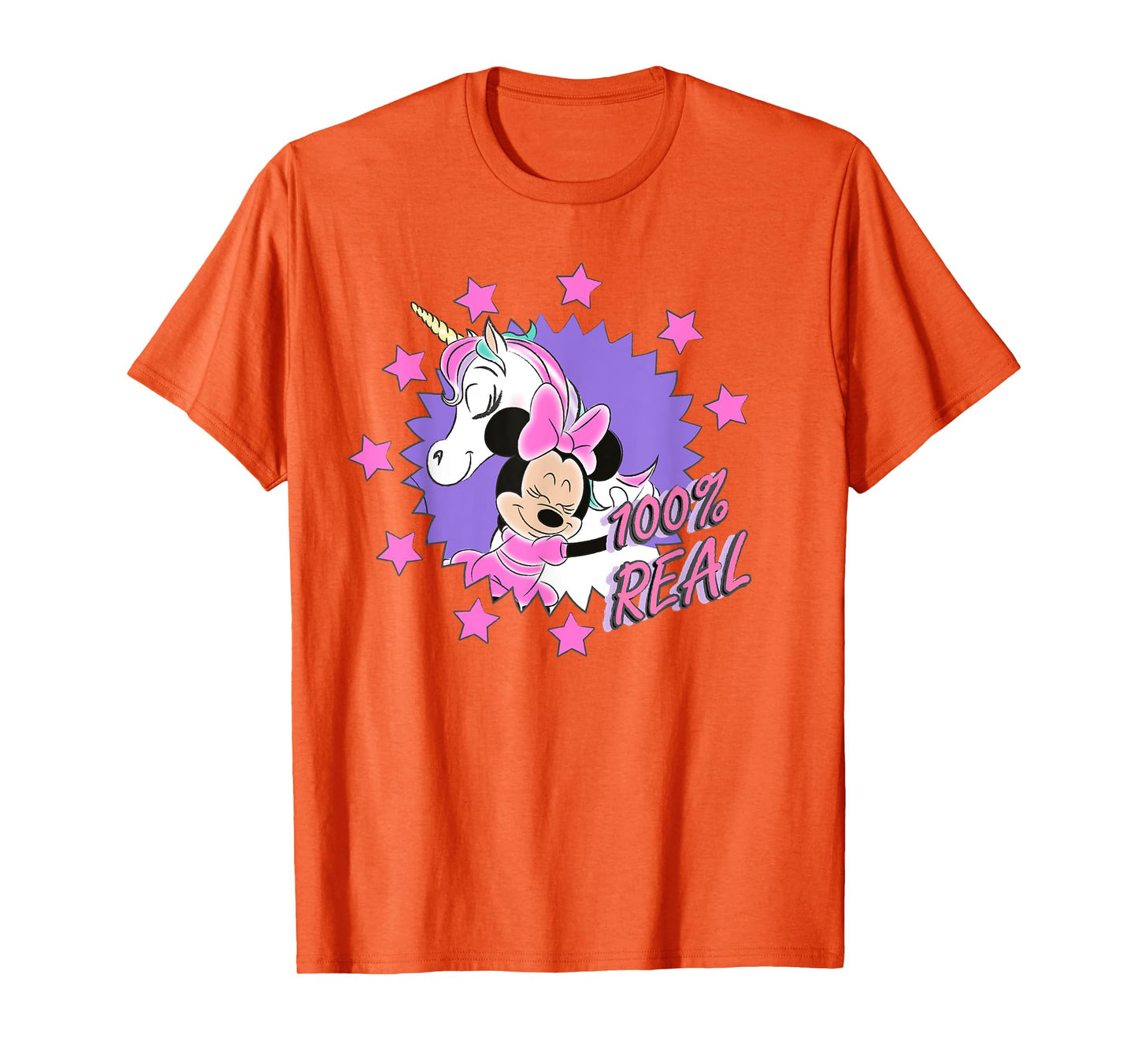 Disney Minnie Mouse Unicorn 100% Real T-Shirt