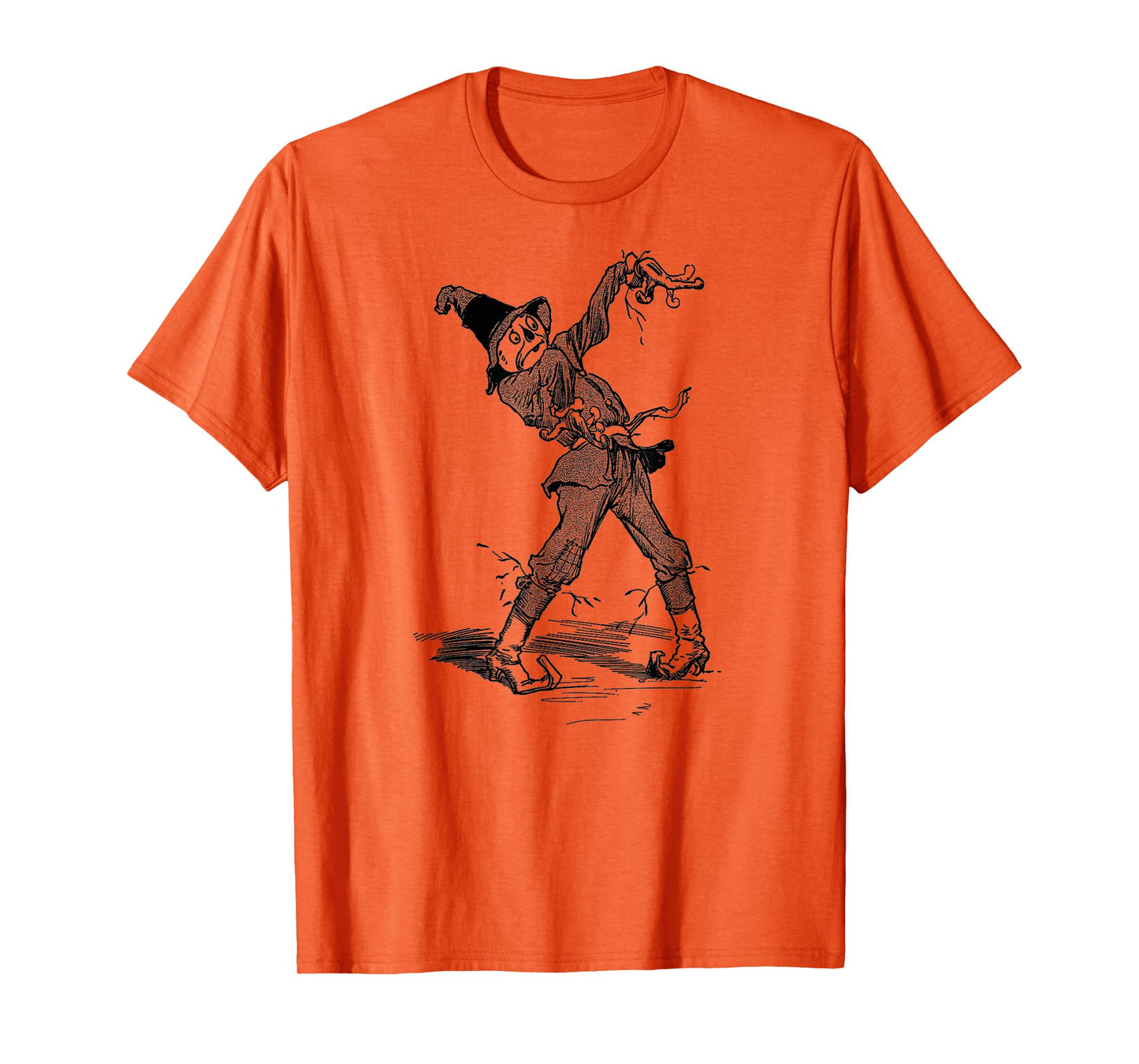 The Land of OZ Vintage Art Halloween Wizard of OZ Scarecrow T-Shirt