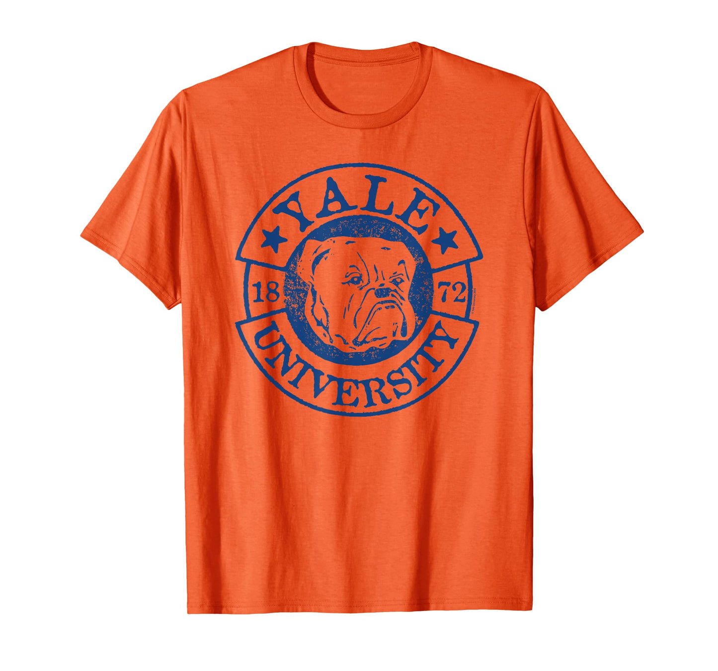 Yale University Est.1872 Handsome Dan Distressed Logo T-Shirt