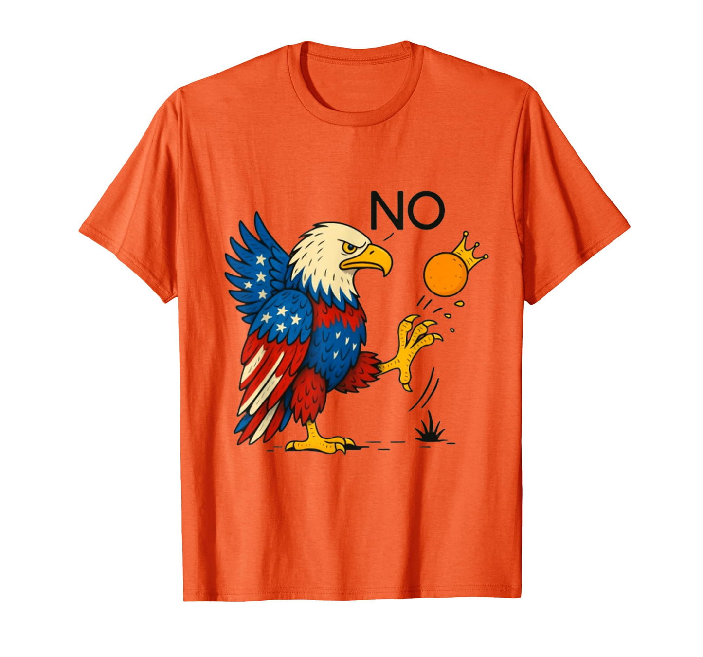 Funny No Kings In America Men Women T-Shirt