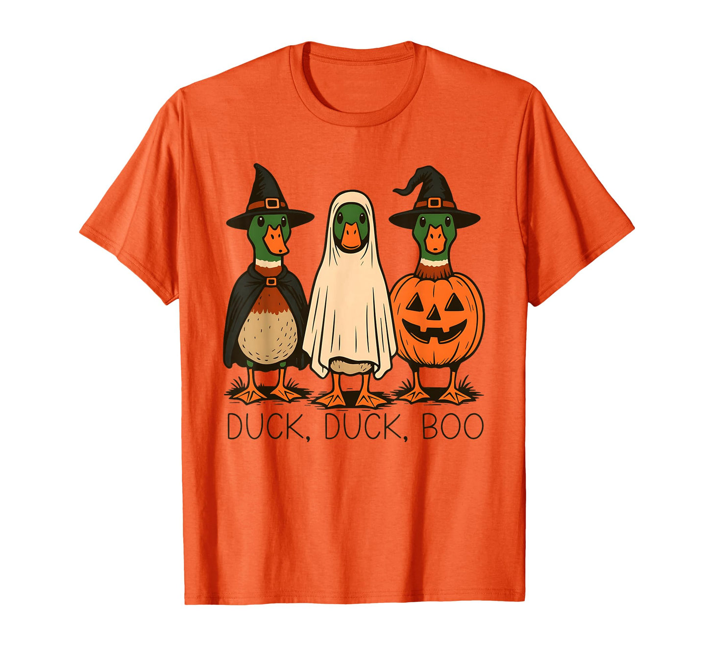 Duck Duck Boo Funny Halloween Costume Duck T-Shirt