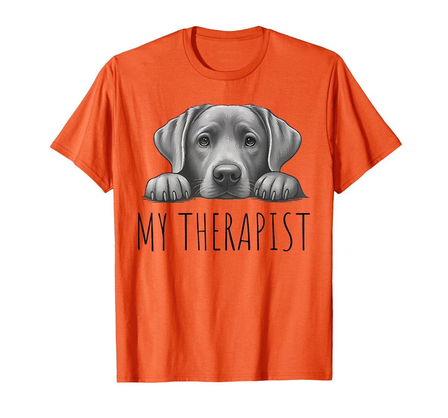 Funny Silver Labrador Dog Owner T-Shirt