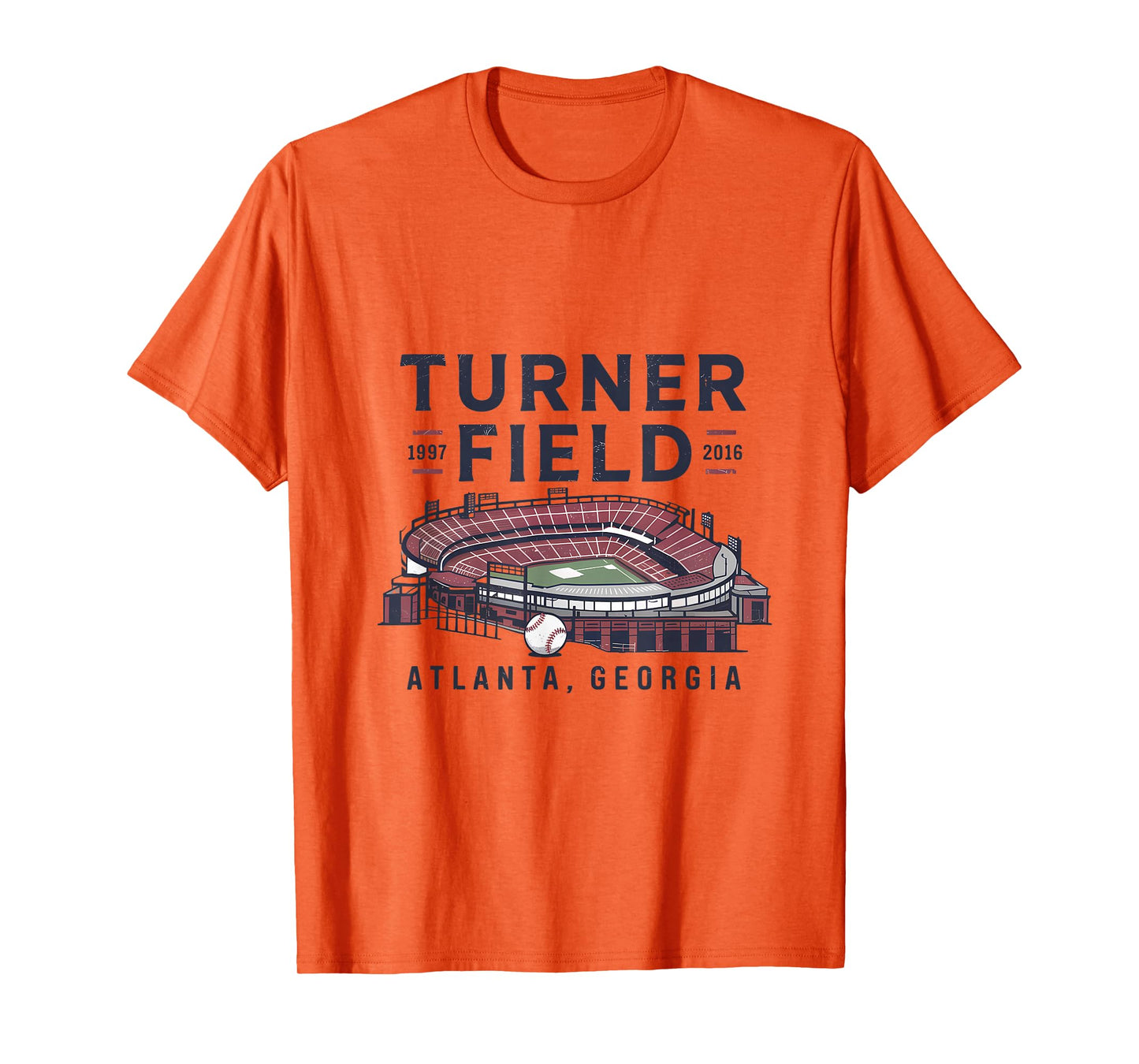 Turner Field Atlanta Georgia Tribute 1997 2016 T-Shirt