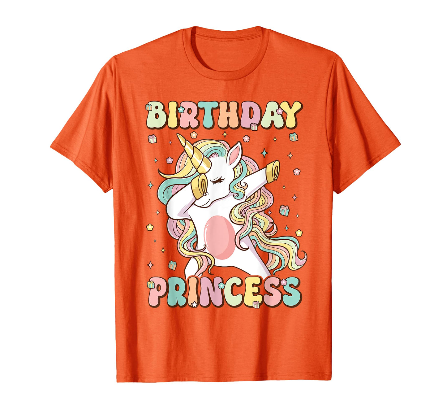 Birthday Princess Unicorn Birthday Girl T-Shirt