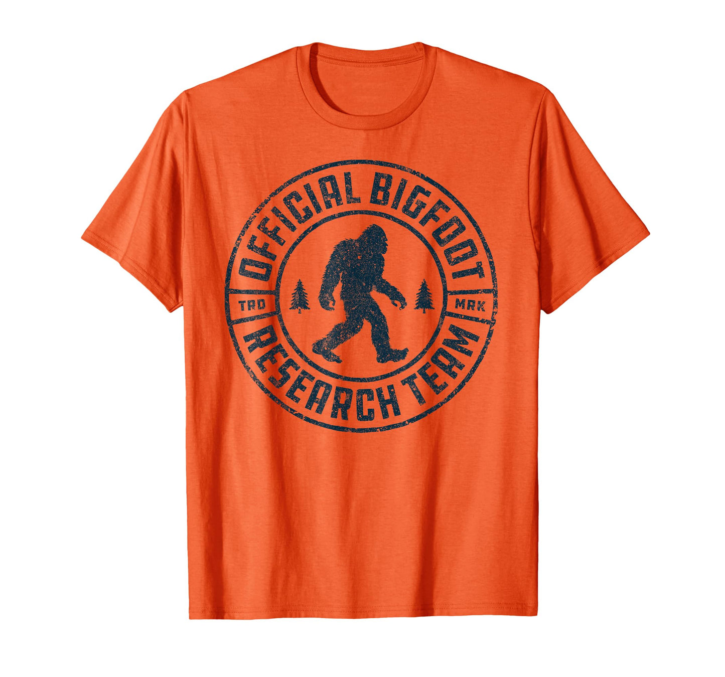 Bigfoot Research Team Retro Vintage Sasquatch Men Women T-Shirt