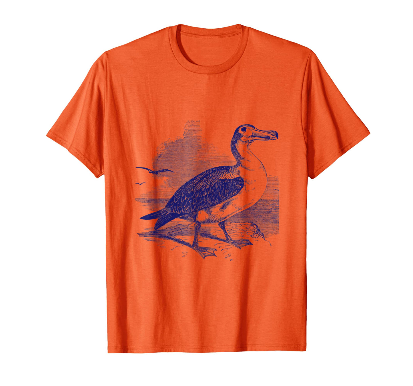 Albatross T-Shirt. Vintage Nature Sea Bird Tee